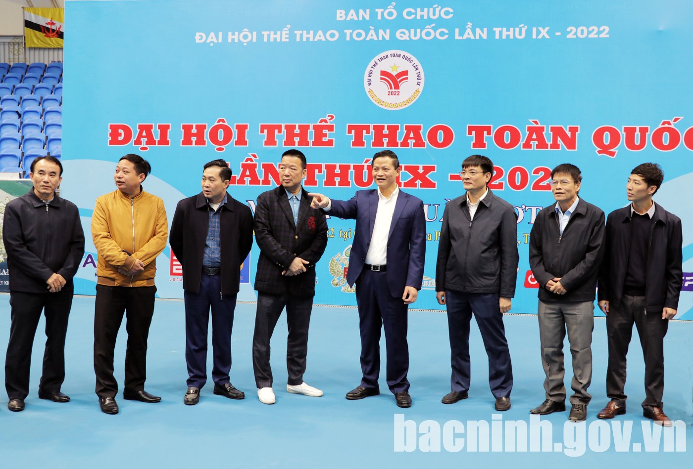 Phó Chủ tịch Thường trực UBND tỉnh Vương Quốc Tuấn kiểm tra công tác chuẩn bị Đại hội Thể thao toàn quốc tại Bắc Ninh