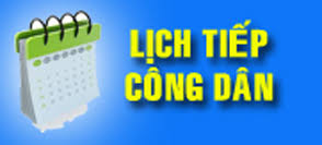 Lịch tiếp công dân