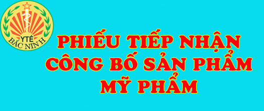 công bố mỹ phẩm