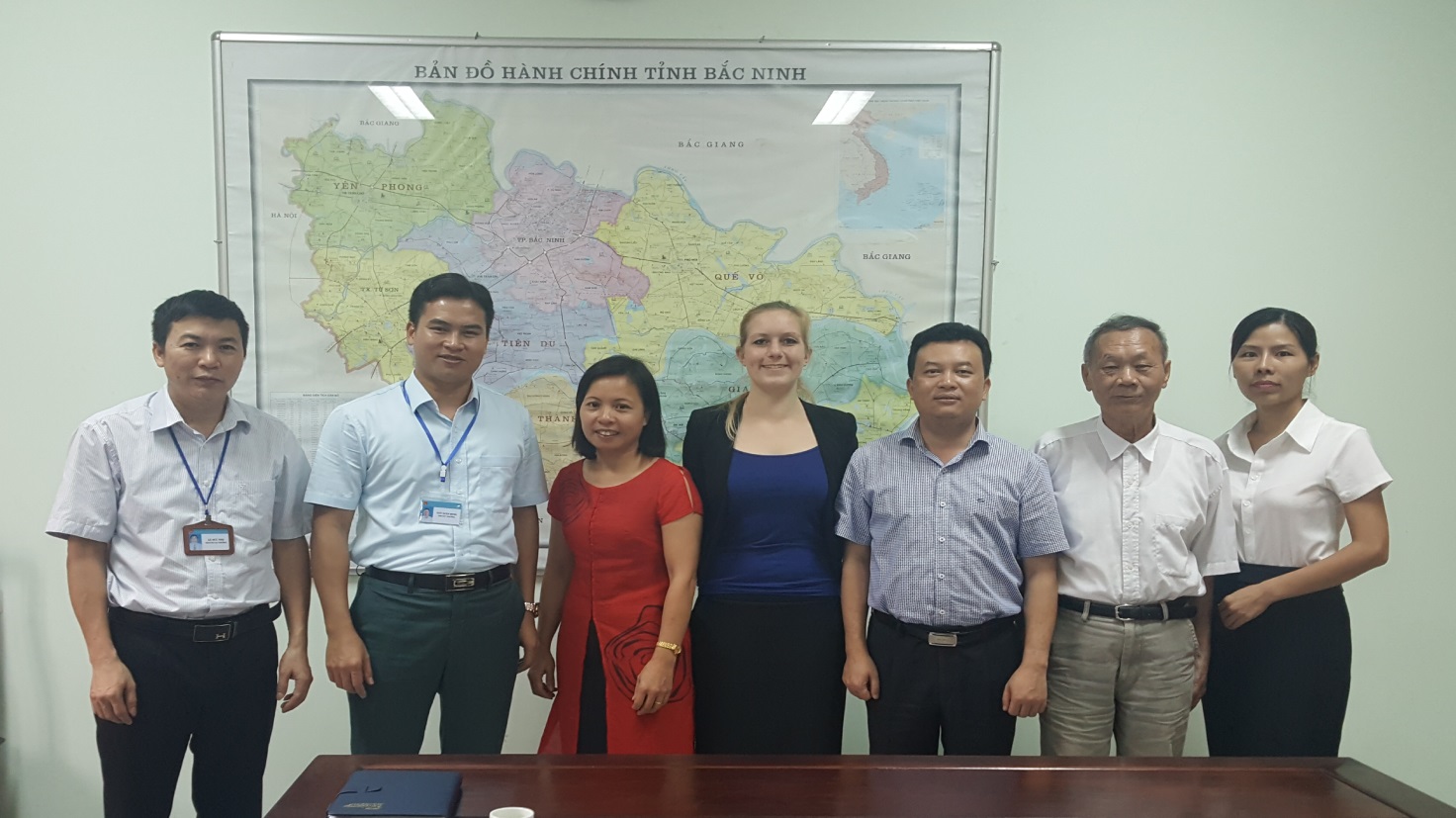 Triển khi Dự án Lập bản đồ ô nhiễm môi trường đất tỉnh Bắc Ninh